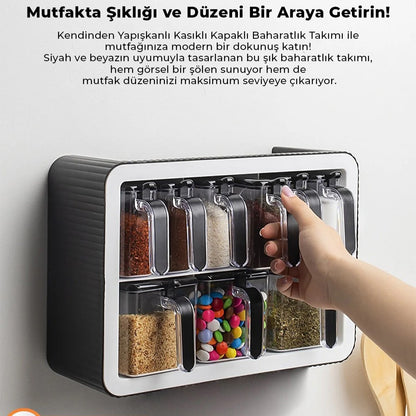 12li Baharatlık Deluxe Tasarım (Asılabilir)