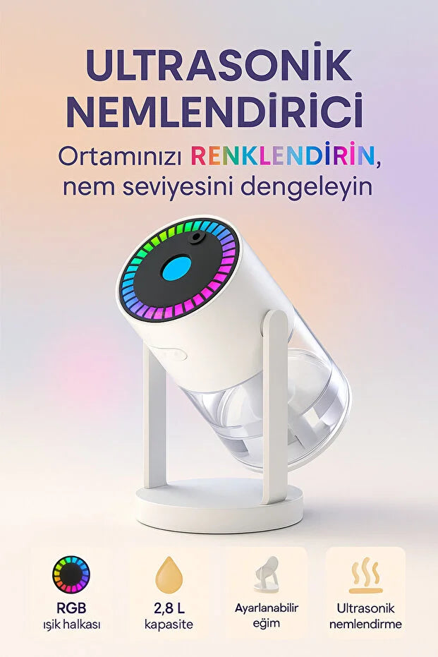 Projektör Nemlendirici Araç Uyumlu