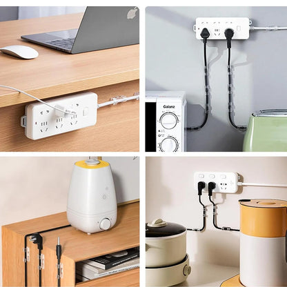 Şeffaf Yapışkanlı Kablo Saklayıcı Sabitleyici 40 ADET